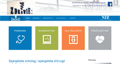 Desktop Screenshot of nzoz-zdrowie.pl